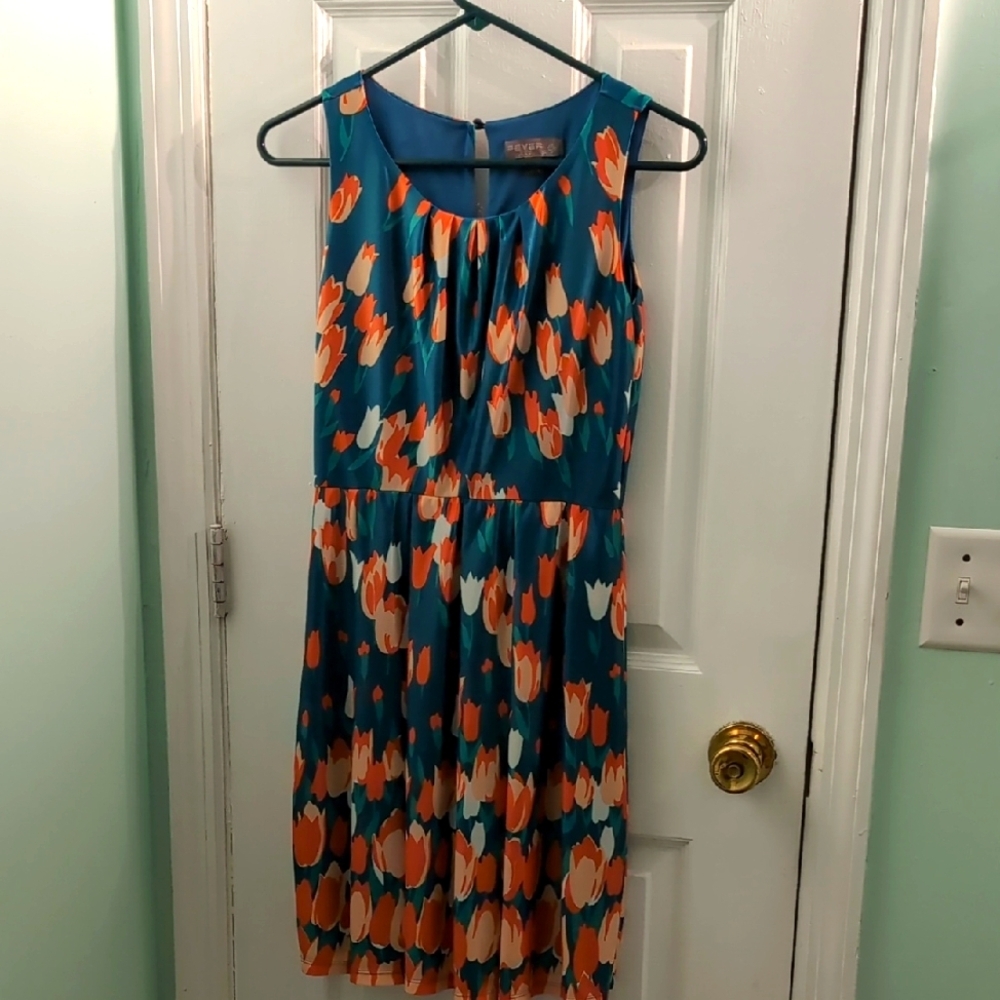 Fever London Sleeveless Tulip Dress